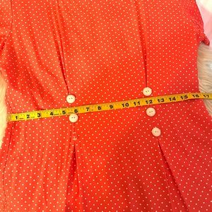 Vintage My Michelle midi dress, size 13/14.